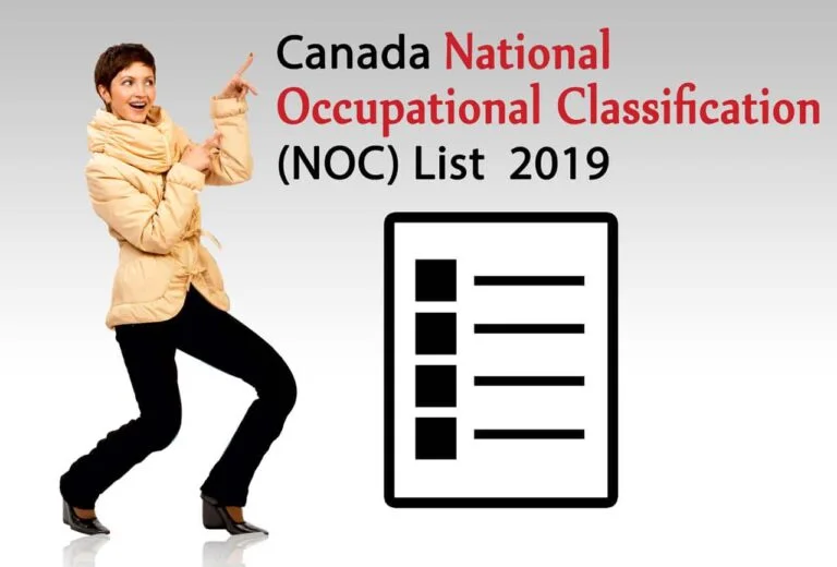 List Of NOC Occupations Canada Seeks
