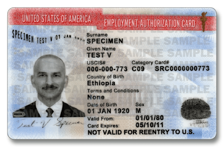 Steps To Obtaining An Employment Authorization To Work In The U.S