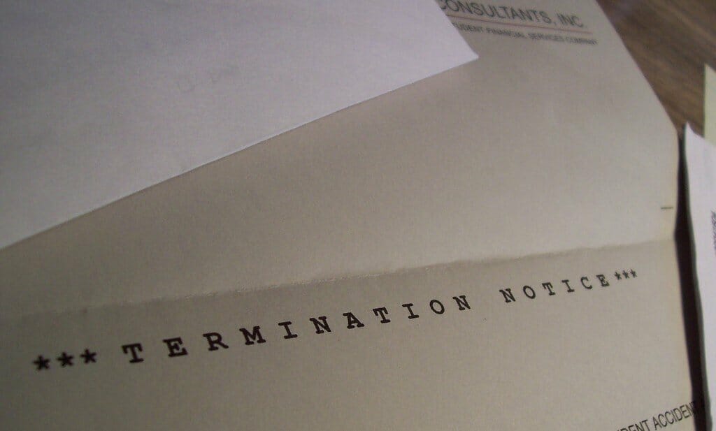 Termination Notice In Canada