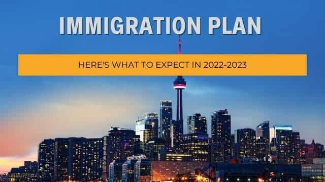 Plan d'immigration du Canada 2022