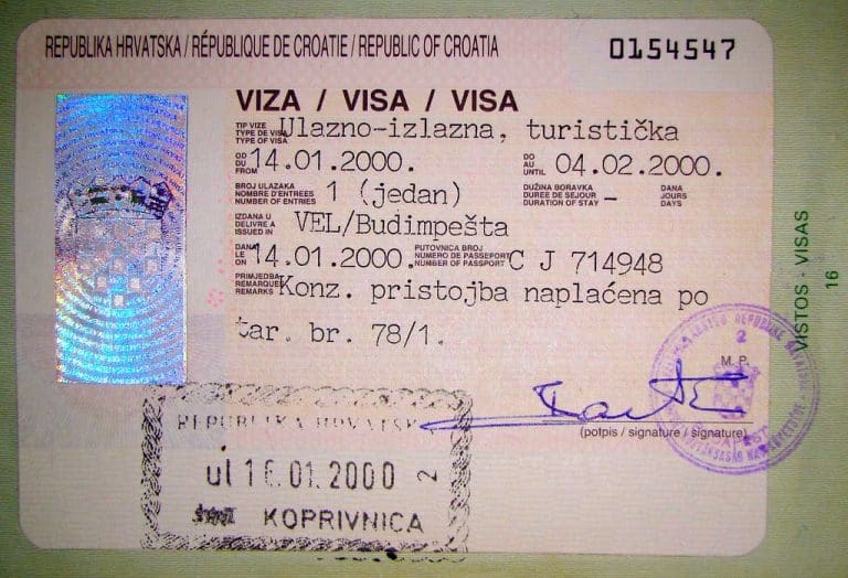 How to Apply for a Croatia Long Stay Visa and Exemptions