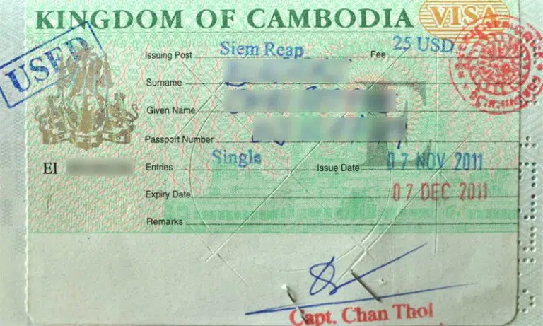 Cambodia Work Visa – Application And Requirements