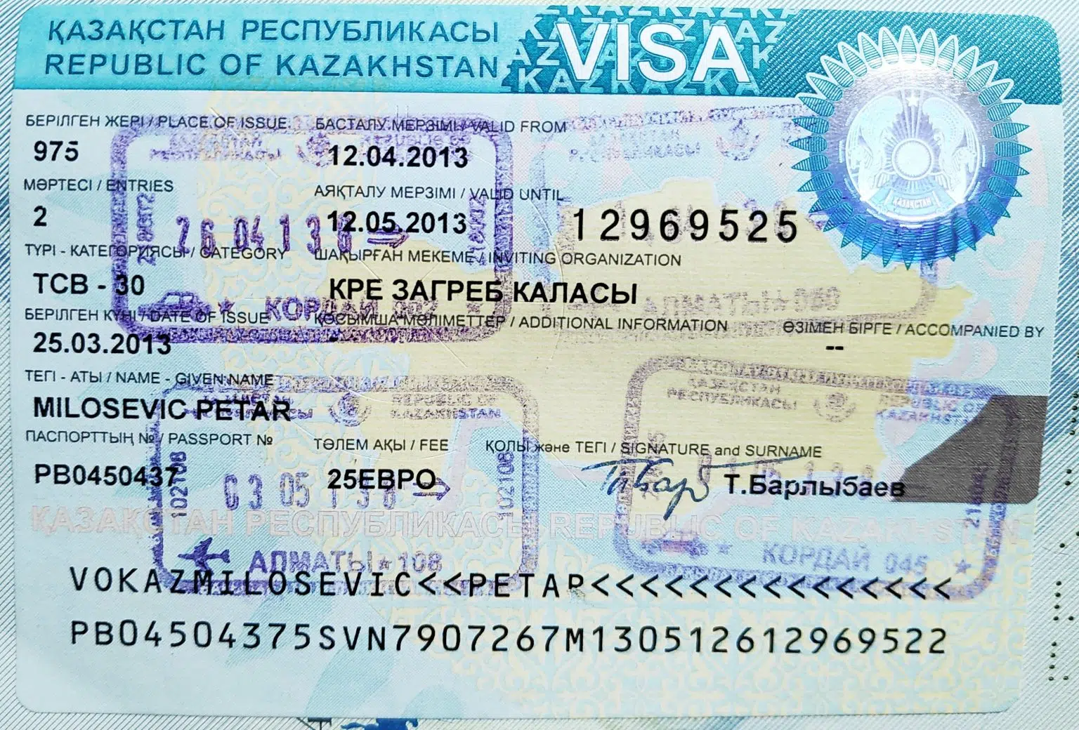 kazakhstan tourist visa requirements for indian citizens