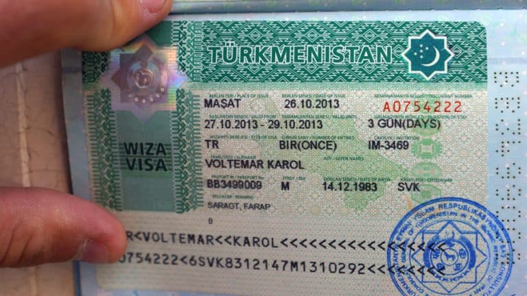 Turkmenistan Work Visa – Documents needed and Application