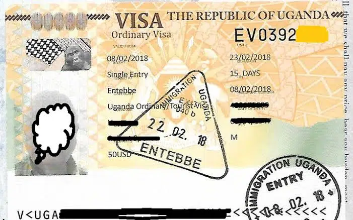 us tourist visa requirements from uganda