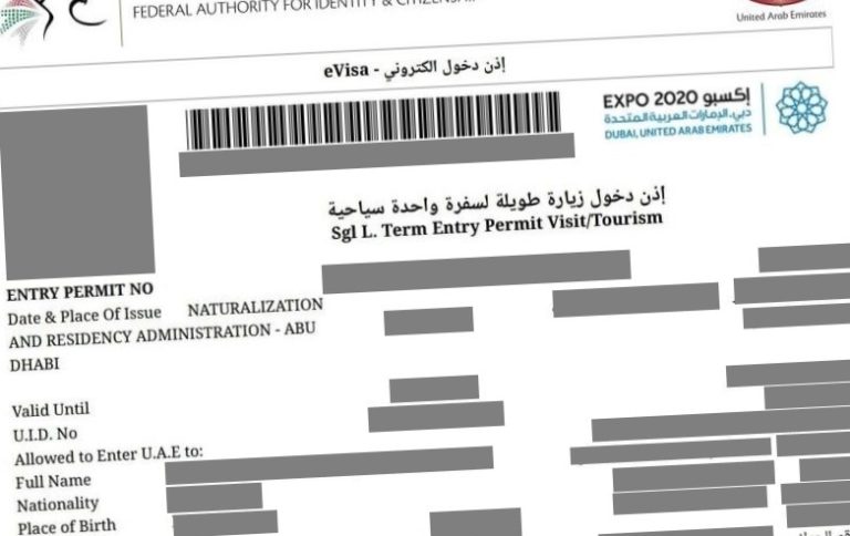 How To Apply For A Dubai Visit Visa