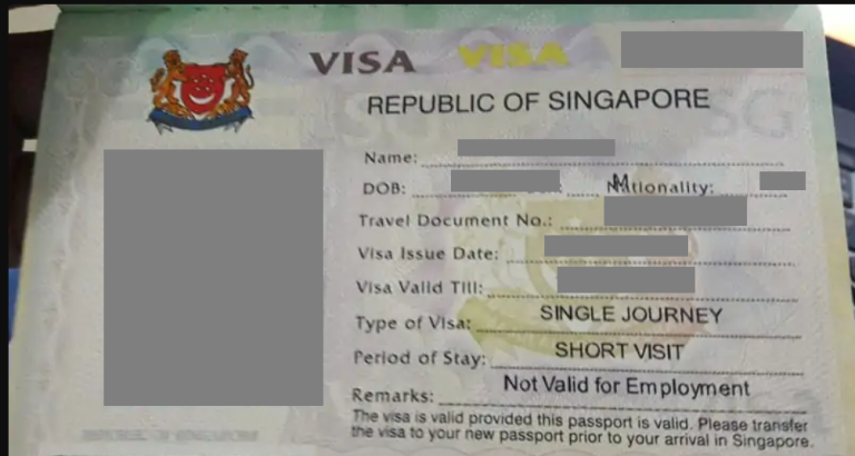 How To Get Singapore Tourist Visa