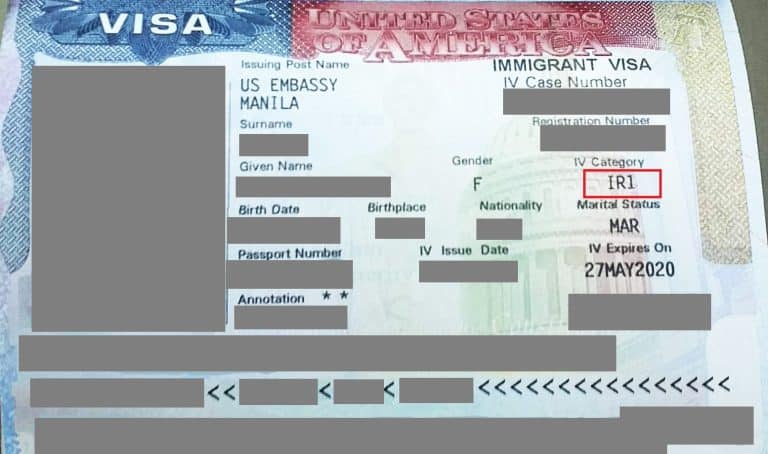 What Is An IR1 Visa?